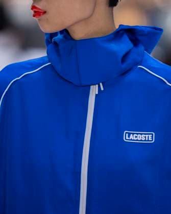 PFW - Lacoste Runway Models present creations by Lacoste for the Women Ready-to-wear Spring-Summer 2026 collection as part of the Paris Fashion Week, in Paris on October 5, 2025. Photo by Eliot Blondet ABACAPRESS.COM Paris France France  Copyright: xBlondetxEliot ABACAx