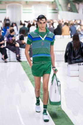 PFW - Lacoste Runway Models present creations by Lacoste for the Women Ready-to-wear Spring-Summer 2026 collection as part of the Paris Fashion Week, in Paris on October 5, 2025. Photo by Eliot Blondet ABACAPRESS.COM Paris France France  Copyright: xBlondetxEliot ABACAx