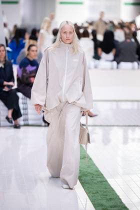 PFW - Lacoste Runway Models present creations by Lacoste for the Women Ready-to-wear Spring-Summer 2026 collection as part of the Paris Fashion Week, in Paris on October 5, 2025. Photo by Eliot Blondet ABACAPRESS.COM Paris France France  Copyright: xBlondetxEliot ABACAx