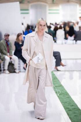 PFW - Lacoste Runway Models present creations by Lacoste for the Women Ready-to-wear Spring-Summer 2026 collection as part of the Paris Fashion Week, in Paris on October 5, 2025. Photo by Eliot Blondet ABACAPRESS.COM Paris France France  Copyright: xBlondetxEliot ABACAx