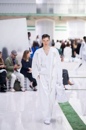 PFW - Lacoste Runway Models present creations by Lacoste for the Women Ready-to-wear Spring-Summer 2026 collection as part of the Paris Fashion Week, in Paris on October 5, 2025. Photo by Eliot Blondet ABACAPRESS.COM Paris France France  Copyright: xBlondetxEliot ABACAx