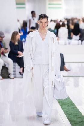 PFW - Lacoste Runway Models present creations by Lacoste for the Women Ready-to-wear Spring-Summer 2026 collection as part of the Paris Fashion Week, in Paris on October 5, 2025. Photo by Eliot Blondet ABACAPRESS.COM Paris France France  Copyright: xBlondetxEliot ABACAx