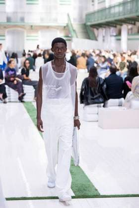 PFW - Lacoste Runway Models present creations by Lacoste for the Women Ready-to-wear Spring-Summer 2026 collection as part of the Paris Fashion Week, in Paris on October 5, 2025. Photo by Eliot Blondet ABACAPRESS.COM Paris France France  Copyright: xBlondetxEliot ABACAx