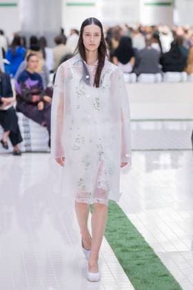 PFW - Lacoste Runway Models present creations by Lacoste for the Women Ready-to-wear Spring-Summer 2026 collection as part of the Paris Fashion Week, in Paris on October 5, 2025. Photo by Eliot Blondet ABACAPRESS.COM Paris France France  Copyright: xBlondetxEliot ABACAx