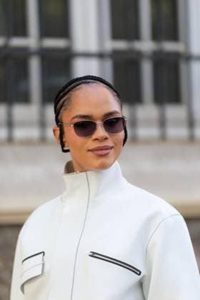 Yasmin Finney at the Lacoste Show during Paris Fashion Week Womenswear Spring Summer 2026, LycÃ e Carnot, Paris, France (Constance Bugaut SPP) Copyright: xConstancexBugautx xSPPx spp-en-CoBuSp-IMG_4415