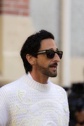 Adrien Brody at the Lacoste Show during Paris Fashion Week Womenswear Spring Summer 2026, LycÃ e Carnot, Paris, France (Constance Bugaut SPP) Copyright: xConstancexBugautx xSPPx spp-en-CoBuSp-IMG_4685