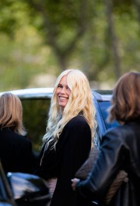 Claudia Schiffer at the ChloÃ Show during Paris Fashion Week Womenswear Spring Summer 2026, Unesco, Paris, France (Constance Bugaut SPP) Copyright: xConstancexBugautx xSPPx spp-en-CoBuSp-IMG_5167