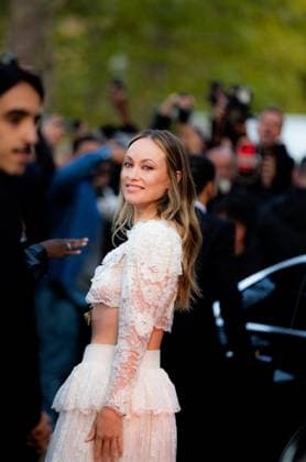 Olivia Wilde at the ChloÃ Show during Paris Fashion Week Womenswear Spring Summer 2026, Unesco, Paris, France (Constance Bugaut SPP) Copyright: xConstancexBugautx xSPPx spp-en-CoBuSp-IMG_5321