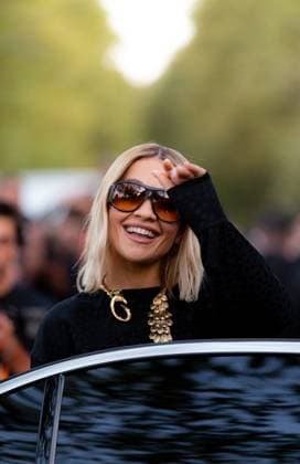 Rita Ora at the ChloÃ Show during Paris Fashion Week Womenswear Spring Summer 2026, Unesco, Paris, France (Constance Bugaut SPP) Copyright: xConstancexBugautx xSPPx spp-en-CoBuSp-IMG_5340