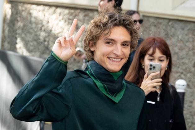 PFW - Lacoste Womenswear Spring-Summer - Arrivals NB Vassili Schneider arriving at the Lacoste Womenswear Spring-Summer 2026 show as part of Paris Fashion Week on October 05, 2025 in Paris, France. Photo by Nasser Berzane ABACAPRESS.COM Paris France  Copyright: xBerzanexNasser ABACAx