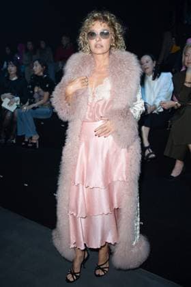PFW Valentino Front Row Valeria Golino attending the Valentino Womenswear Spring Summer 2026 show as part of Paris Fashion Week in Paris, France on October 05, 2025. Photo by Aurore Marechal ABACAPRESS.COM Paris France  Copyright: xMarechalxAurore ABACAx