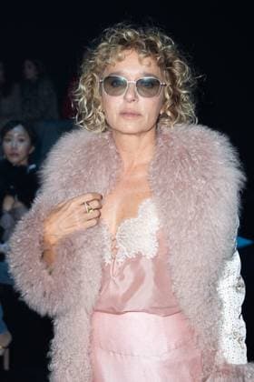 PFW Valentino Front Row Valeria Golino attending the Valentino Womenswear Spring Summer 2026 show as part of Paris Fashion Week in Paris, France on October 05, 2025. Photo by Aurore Marechal ABACAPRESS.COM Paris France  Copyright: xMarechalxAurore ABACAx