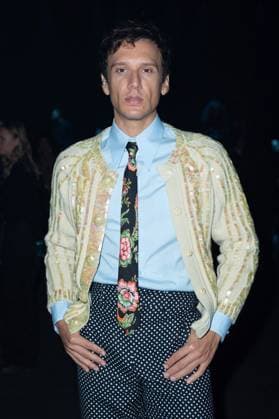 PFW Valentino Front Row Edis attending the Valentino Womenswear Spring Summer 2026 show as part of Paris Fashion Week in Paris, France on October 05, 2025. Photo by Aurore Marechal ABACAPRESS.COM Paris France  Copyright: xMarechalxAurore ABACAx