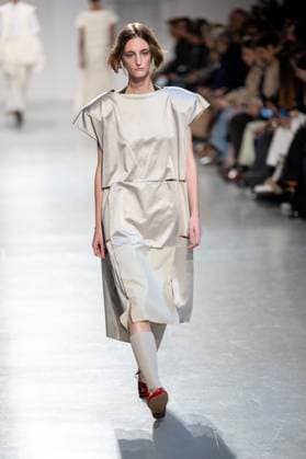 Runway Niccolo Pasqualetti Womenswear - PFW A model mannequin walks the runway during the Niccolò Pasqualetti Womenswear Spring Summer 2026 show as part of Paris Fashion Week on October 5, 2025 in Paris, France. Photo by Alexis Jumeau ABACAPRESS.COM Paris France  Copyright: xJumeauxAlexis ABACAx