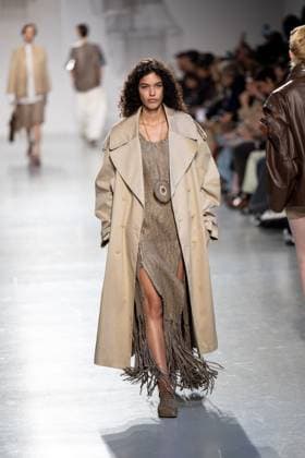 Runway Niccolo Pasqualetti Womenswear - PFW A model mannequin walks the runway during the Niccolò Pasqualetti Womenswear Spring Summer 2026 show as part of Paris Fashion Week on October 5, 2025 in Paris, France. Photo by Alexis Jumeau ABACAPRESS.COM Paris France  Copyright: xJumeauxAlexis ABACAx
