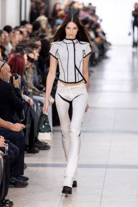 Runway Ottolinger Womenswear - PFW A model mannequin walks the runway during the Ottolinger Womenswear Spring Summer 2026 show as part of Paris Fashion Week on October 05, 2025 in Paris, France. Photo by Alexis Jumeau ABACAPRESS.COM Paris France  Copyright: xJumeauxAlexis ABACAx