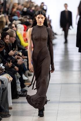 Runway Ottolinger Womenswear - PFW A model mannequin walks the runway during the Ottolinger Womenswear Spring Summer 2026 show as part of Paris Fashion Week on October 05, 2025 in Paris, France. Photo by Alexis Jumeau ABACAPRESS.COM Paris France  Copyright: xJumeauxAlexis ABACAx