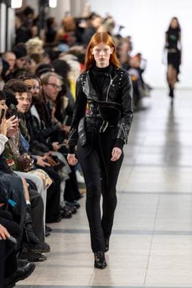 Runway Ottolinger Womenswear - PFW A model mannequin walks the runway during the Ottolinger Womenswear Spring Summer 2026 show as part of Paris Fashion Week on October 05, 2025 in Paris, France. Photo by Alexis Jumeau ABACAPRESS.COM Paris France  Copyright: xJumeauxAlexis ABACAx