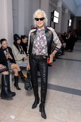 Front Row Ottolinger Womenswear - PFW Ellen von Unwerth attends the Ottolinger Womenswear Spring Summer 2026 show as part of Paris Fashion Week on October 05, 2025 in Paris, France. Photo by Alexis Jumeau ABACAPRESS.COM Paris France  Copyright: xJumeauxAlexis ABACAx