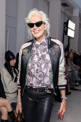 Front Row Ottolinger Womenswear - PFW Ellen von Unwerth attends the Ottolinger Womenswear Spring Summer 2026 show as part of Paris Fashion Week on October 05, 2025 in Paris, France. Photo by Alexis Jumeau ABACAPRESS.COM Paris France  Copyright: xJumeauxAlexis ABACAx