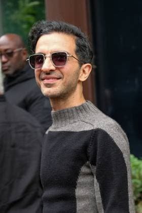 PFW - Jean Paul Gaultier Outside Arrivals Imran Amed arrives at the Jean Paul Gaultier show during the Womenswear Spring Summer 2026 as part of Paris Fashion Week on October 5, 2025 in Paris, France. Photo by Robin Psaila ABACAPRESS.COM Paris France  Copyright: xPsailaxRobin ABACAx