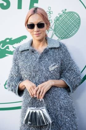 PFW Lacoste Photocall Tina Leung attending the Lacoste Womenswear Spring Summer 2026 show as part of Paris Fashion Week in Paris, France on October 05, 2025. Photo by Aurore Marechal ABACAPRESS.COM Paris France  Copyright: xMarechalxAurore ABACAx
