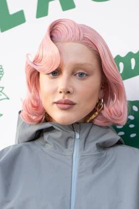 PFW Lacoste Photocall Malu Borges attending the Lacoste Womenswear Spring Summer 2026 show as part of Paris Fashion Week in Paris, France on October 05, 2025. Photo by Aurore Marechal ABACAPRESS.COM Paris France  Copyright: xMarechalxAurore ABACAx
