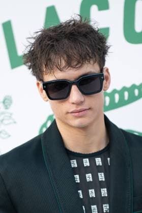 PFW Lacoste Photocall Bach Buquen attending the Lacoste Womenswear Spring Summer 2026 show as part of Paris Fashion Week in Paris, France on October 05, 2025. Photo by Aurore Marechal ABACAPRESS.COM Paris France  Copyright: xMarechalxAurore ABACAx