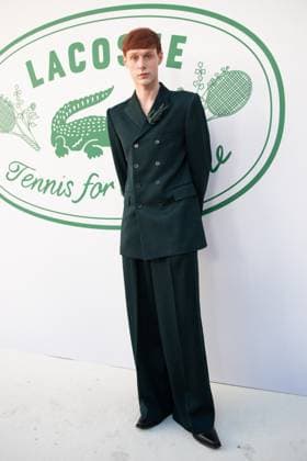 PFW Lacoste Photocall Pierre Painchaud attending the Lacoste Womenswear Spring Summer 2026 show as part of Paris Fashion Week in Paris, France on October 05, 2025. Photo by Aurore Marechal ABACAPRESS.COM Paris France  Copyright: xMarechalxAurore ABACAx