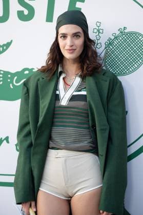 PFW Lacoste Photocall Greta Ferro attending the Lacoste Womenswear Spring Summer 2026 show as part of Paris Fashion Week in Paris, France on October 05, 2025. Photo by Aurore Marechal ABACAPRESS.COM Paris France  Copyright: xMarechalxAurore ABACAx