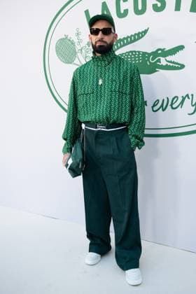 PFW Lacoste Photocall SCH attending the Lacoste Womenswear Spring Summer 2026 show as part of Paris Fashion Week in Paris, France on October 05, 2025. Photo by Aurore Marechal ABACAPRESS.COM Paris France  Copyright: xMarechalxAurore ABACAx