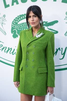 PFW Lacoste Photocall Anttonia attending the Lacoste Womenswear Spring Summer 2026 show as part of Paris Fashion Week in Paris, France on October 05, 2025. Photo by Aurore Marechal ABACAPRESS.COM Paris France  Copyright: xMarechalxAurore ABACAx