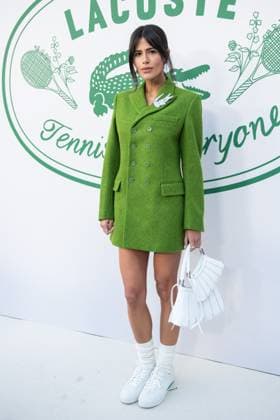 PFW Lacoste Photocall Anttonia attending the Lacoste Womenswear Spring Summer 2026 show as part of Paris Fashion Week in Paris, France on October 05, 2025. Photo by Aurore Marechal ABACAPRESS.COM Paris France  Copyright: xMarechalxAurore ABACAx