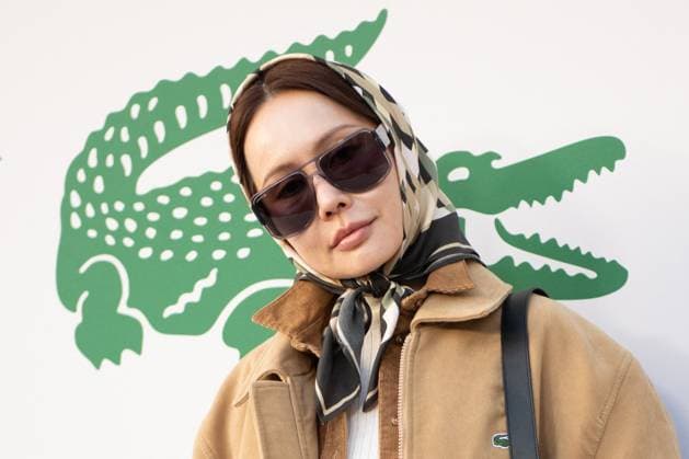 PFW Lacoste Photocall Minkie attending the Lacoste Womenswear Spring Summer 2026 show as part of Paris Fashion Week in Paris, France on October 05, 2025. Photo by Aurore Marechal ABACAPRESS.COM Paris France  Copyright: xMarechalxAurore ABACAx