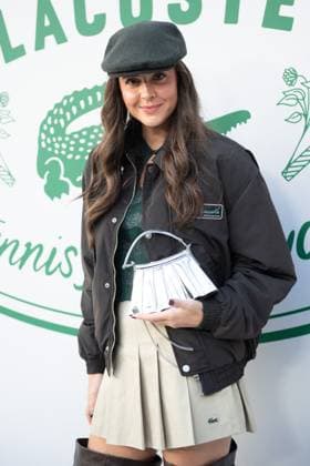 PFW Lacoste Photocall Alex Segura Sanz attending the Lacoste Womenswear Spring Summer 2026 show as part of Paris Fashion Week in Paris, France on October 05, 2025. Photo by Aurore Marechal ABACAPRESS.COM Paris France  Copyright: xMarechalxAurore ABACAx