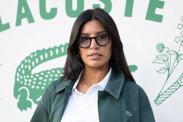 PFW Lacoste Photocall Barbara Ruiz attending the Lacoste Womenswear Spring Summer 2026 show as part of Paris Fashion Week in Paris, France on October 05, 2025. Photo by Aurore Marechal ABACAPRESS.COM Paris France  Copyright: xMarechalxAurore ABACAx
