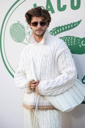 PFW Lacoste Photocall Sam Salter attending the Lacoste Womenswear Spring Summer 2026 show as part of Paris Fashion Week in Paris, France on October 05, 2025. Photo by Aurore Marechal ABACAPRESS.COM Paris France  Copyright: xMarechalxAurore ABACAx
