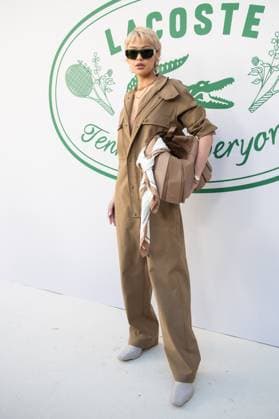 PFW Lacoste Photocall Michelle Dee attending the Lacoste Womenswear Spring Summer 2026 show as part of Paris Fashion Week in Paris, France on October 05, 2025. Photo by Aurore Marechal ABACAPRESS.COM Paris France  Copyright: xMarechalxAurore ABACAx
