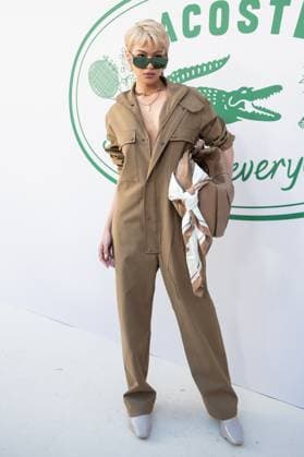 PFW Lacoste Photocall Michelle Dee attending the Lacoste Womenswear Spring Summer 2026 show as part of Paris Fashion Week in Paris, France on October 05, 2025. Photo by Aurore Marechal ABACAPRESS.COM Paris France  Copyright: xMarechalxAurore ABACAx