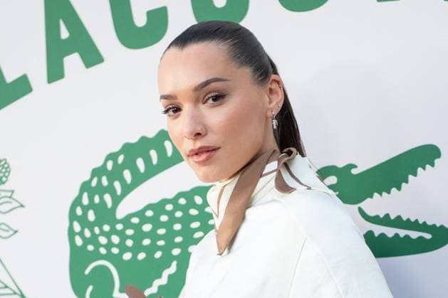 PFW Lacoste Photocall Kleofina Pnishi attending the Lacoste Womenswear Spring Summer 2026 show as part of Paris Fashion Week in Paris, France on October 05, 2025. Photo by Aurore Marechal ABACAPRESS.COM Paris France  Copyright: xMarechalxAurore ABACAx
