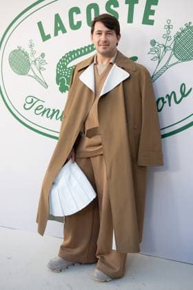 PFW Lacoste Photocall Hanan Besovic attending the Lacoste Womenswear Spring Summer 2026 show as part of Paris Fashion Week in Paris, France on October 05, 2025. Photo by Aurore Marechal ABACAPRESS.COM Paris France  Copyright: xMarechalxAurore ABACAx