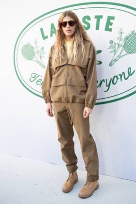 PFW Lacoste Photocall Veronika Heilbrunner attending the Lacoste Womenswear Spring Summer 2026 show as part of Paris Fashion Week in Paris, France on October 05, 2025. Photo by Aurore Marechal ABACAPRESS.COM Paris France  Copyright: xMarechalxAurore ABACAx