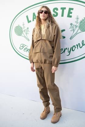 PFW Lacoste Photocall Veronika Heilbrunner attending the Lacoste Womenswear Spring Summer 2026 show as part of Paris Fashion Week in Paris, France on October 05, 2025. Photo by Aurore Marechal ABACAPRESS.COM Paris France  Copyright: xMarechalxAurore ABACAx