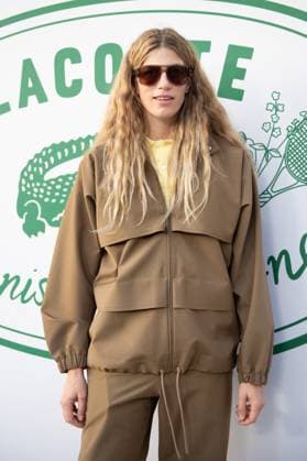 PFW Lacoste Photocall Veronika Heilbrunner attending the Lacoste Womenswear Spring Summer 2026 show as part of Paris Fashion Week in Paris, France on October 05, 2025. Photo by Aurore Marechal ABACAPRESS.COM Paris France  Copyright: xMarechalxAurore ABACAx