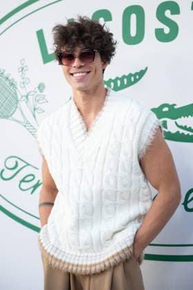 PFW Lacoste Photocall Tim Schaecker attending the Lacoste Womenswear Spring Summer 2026 show as part of Paris Fashion Week in Paris, France on October 05, 2025. Photo by Aurore Marechal ABACAPRESS.COM Paris France  Copyright: xMarechalxAurore ABACAx