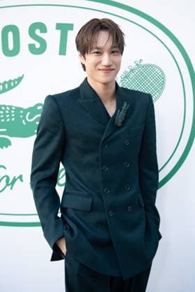 PFW Lacoste Photocall Kai attending the Lacoste Womenswear Spring Summer 2026 show as part of Paris Fashion Week in Paris, France on October 05, 2025. Photo by Aurore Marechal ABACAPRESS.COM Paris France  Copyright: xMarechalxAurore ABACAx
