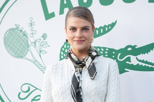 PFW Lacoste Photocall Franziska Nazarenus attending the Lacoste Womenswear Spring Summer 2026 show as part of Paris Fashion Week in Paris, France on October 05, 2025. Photo by Aurore Marechal ABACAPRESS.COM Paris France  Copyright: xMarechalxAurore ABACAx