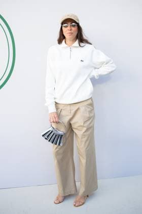 PFW Lacoste Photocall Alexis DeJoria attending the Lacoste Womenswear Spring Summer 2026 show as part of Paris Fashion Week in Paris, France on October 05, 2025. Photo by Aurore Marechal ABACAPRESS.COM Paris France  Copyright: xMarechalxAurore ABACAx