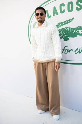 PFW Lacoste Photocall Arthur Fils attending the Lacoste Womenswear Spring Summer 2026 show as part of Paris Fashion Week in Paris, France on October 05, 2025. Photo by Aurore Marechal ABACAPRESS.COM Paris France  Copyright: xMarechalxAurore ABACAx