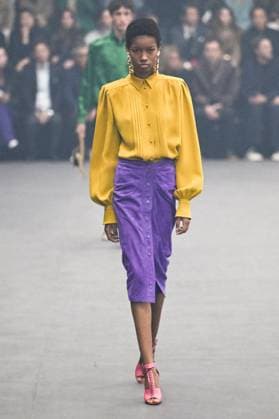 PFW Valentino Runway A model walks the runway during the Valentino Womenswear Spring Summer 2026 show as part of Paris Fashion Week in Paris, France on October 05, 2025. Photo by Aurore Marechal ABACAPRESS.COM Paris France  Copyright: xMarechalxAurore ABACAx